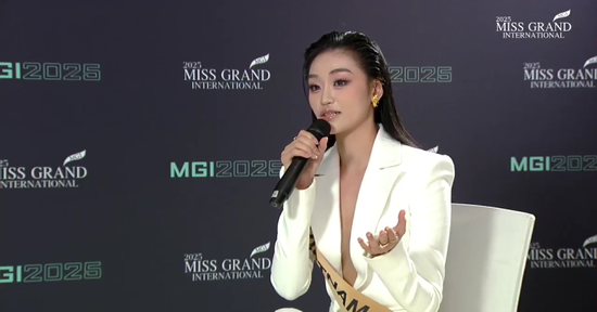 Hoa hậu Yến Nhi nói về ồn ào vạ miệng, bị Chủ tịch Nawat chê trả lời vòng vo