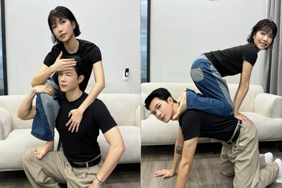 Loạt ảnh kỷ niệm 10 năm bên nhau 'khó đỡ' của Anh Tú Atus và Diệu Nhi