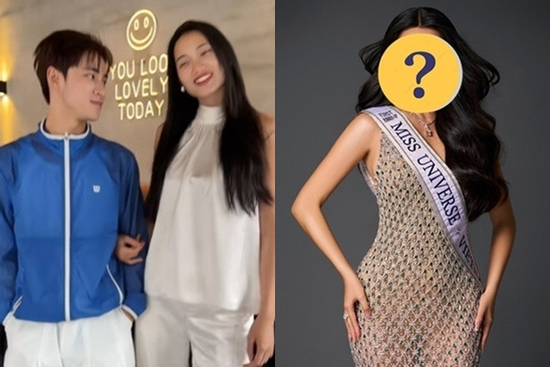 Á hậu 1 Miss Universe Vietnam công khai bạn trai 'nấm lùn' 1m6 gây bàn tán