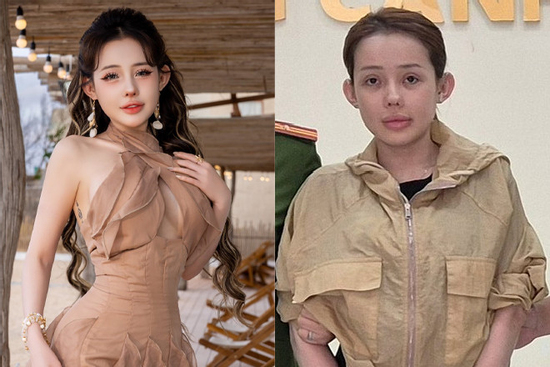 Hình ảnh tàn tạ của Ngân 98 tại thời điểm bị bắt