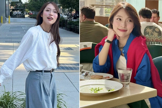 MC 'Đường lên đỉnh Olympia' mix đồ xuống phố mùa thu gợi cảm, tinh tế