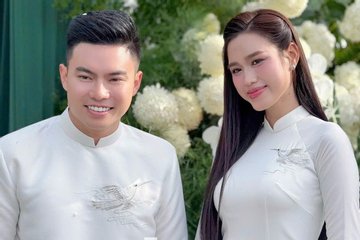 Khoảnh khắc Đỗ Thị Hà và doanh nhân Viết Vương