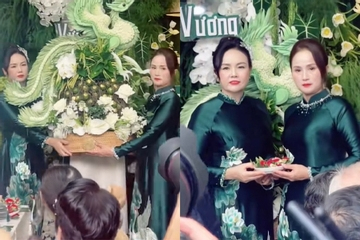 Mẹ chồng quyền lực và mẹ ruột của hoa hậu Đỗ Thị Hà cùng chung khung hình