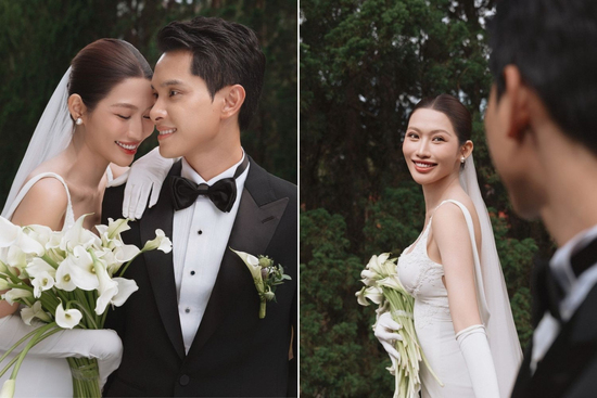 Á hậu Chế Nguyễn Quỳnh Châu khoe ảnh cưới chụp tại Đà Lạt, hôn lễ diễn ra ở đâu?