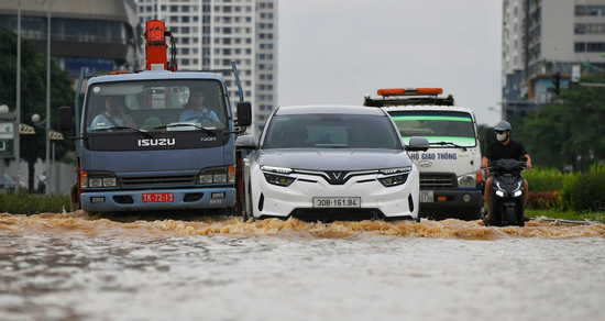 Điểm tên những nơi còn ngập úng ở Hà Nội sau trận mưa lịch sử