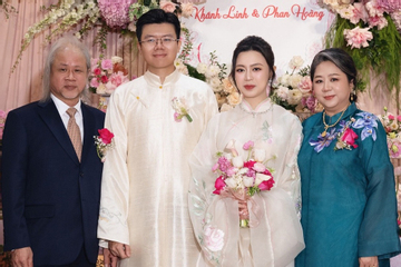 Ảnh hiếm về đại gia bất động sản Phan Quang Chất ở hôn lễ con trai Phan Hoàng và 'tiểu thư nghìn tỷ'