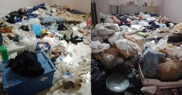 Khách nữ 42 tuổi bỏ đi, chủ nhà bàng hoàng khi phát hiện căn hộ ngập rác