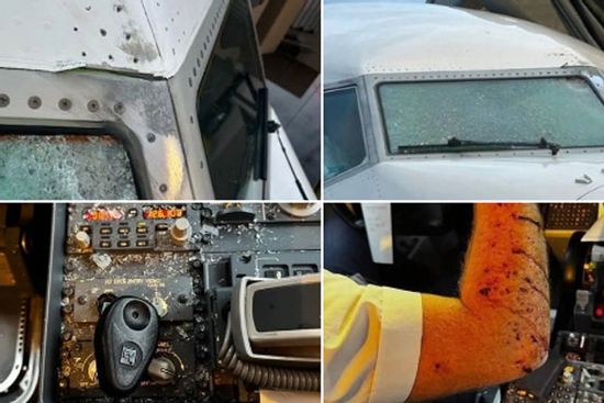 Mỹ: Máy bay chở 140 hành khách va chạm với vật thể lạ