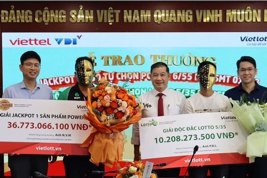 Trúng độc đắc Vietlott gần 37 tỷ, cả gia đình mất ngủ cả đêm