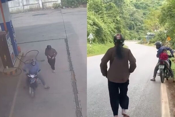 Dân mạng cười ngất với cảnh chồng quên vợ ở cây xăng, nhân viên phải 'cứu net'