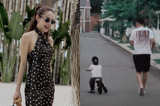 Minh Hằng hiếm hoi cho ông xã đại gia hơn 10 tuổi lên sóng