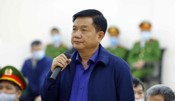 Ông Đinh La Thăng đang chấp hành án phạt tù, không còn tài sản để khắc phục