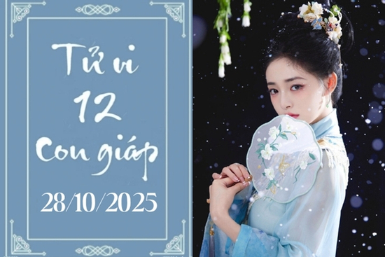Tử vi 12 con giáp hôm nay ngày 28/10/2025: Thân đón lộc, Mùi tình cảm trắc trở