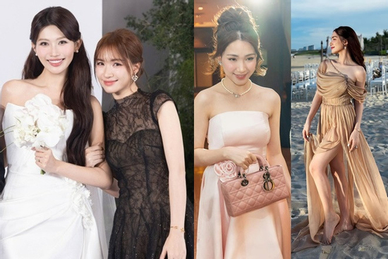 'Chiến thần ngoại giao' Hòa Minzy đi ăn cưới cả showbiz nhưng chưa bao giờ mặc xấu!