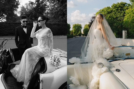 Lộ hậu trường chụp ảnh cưới xa xỉ của em chồng Hà Tăng, 1 chi tiết bất ngờ