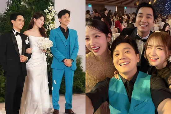 Ngô Kiến Huy mặc sai dresscode đám cưới Á hậu Quỳnh Châu