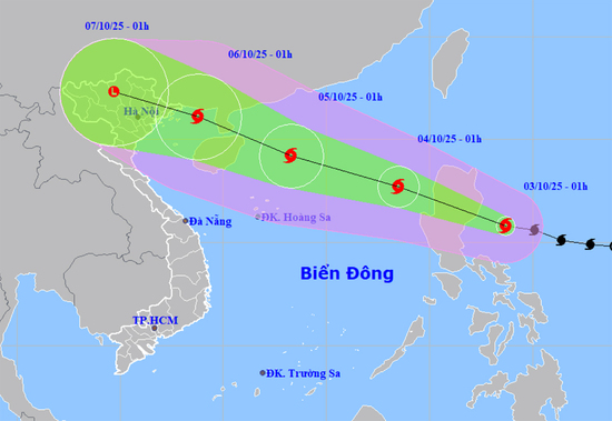 Tin bão Matmo mới nhất: Di chuyển nhanh, mạnh cấp 12 trên Biển Đông