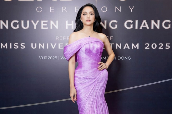 Nhan sắc Hoa hậu Hương Giang trước ngày lên đường dự thi Miss Universe 2025
