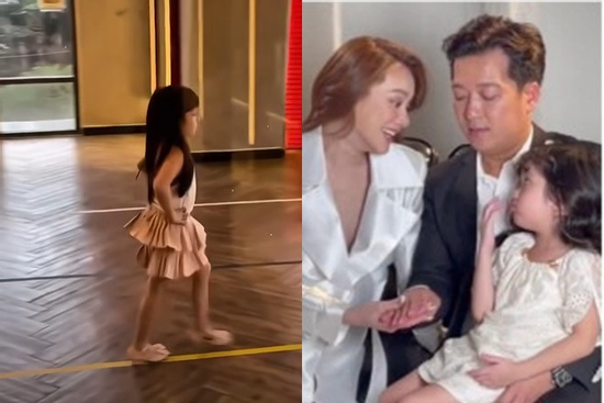 Con gái Nhã Phương - Trường Giang 6 tuổi đã catwalk 'sập sàn' không khác gì người lớn