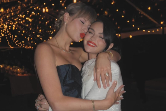 Ảnh hiếm hoi của Taylor Swift tại đám cưới riêng tư của Selena Gomez