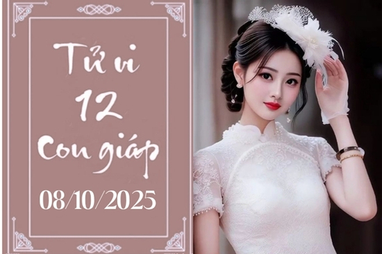 Tử vi 12 con giáp hôm nay ngày 8/10/2025: Tỵ vướng thị phi, Mùi may mắn