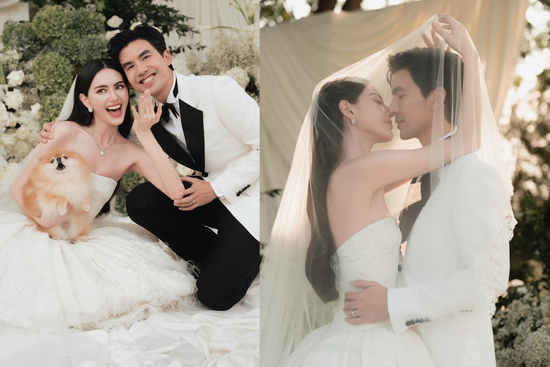 Đám cưới đẹp như cổ tích của 'ma nữ' Mai Davika