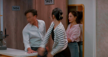 VTV tung clip hậu trường cảnh Phương Oanh tát Doãn Quốc Đam hút triệu view