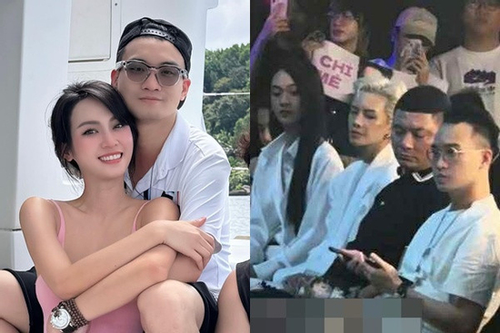 Khoảnh khắc chồng cũ Diệp Lâm Anh chung hình Vũ Thúy Quỳnh, Hà Kino viral cõi mạng