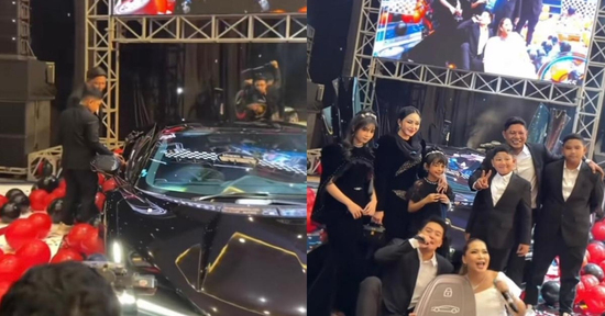 Cha tặng con 9 tuổi siêu xe 36 tỷ đồng trong ngày sinh nhật gây sốt