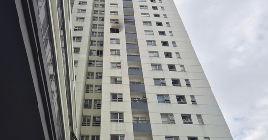 CLIP: Cháy chung cư Dream Home Palace ở TP HCM