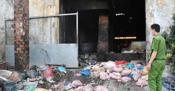 Kinh hãi cơ sở chế biến mỡ bẩn 'núp' trong nghĩa trang ở Đà Nẵng