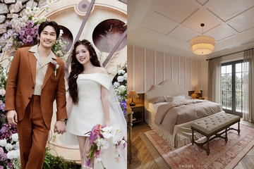 Bên trong căn biệt thự bạc tỷ gây 'choáng' của Đình Tú sau khi cưới vợ