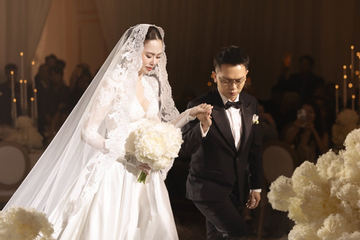 Á hậu đình đám Vbiz có động thái gây chú ý sau đám cưới bạc tỷ