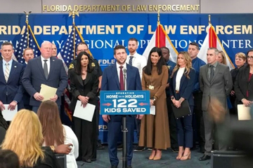 Mỹ giải cứu 122 trẻ em mất tích trong chiến dịch quy mô lớn