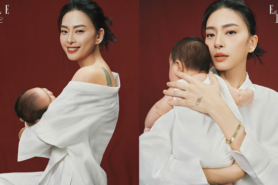 Ngô Thanh Vân bế con lên tạp chí, chia sẻ buông bỏ nhiều trên hành trình làm mẹ