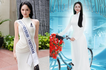 Bộ đồ đặc biệt Hương Giang mặc ở phần thi Trang phục truyền thống tại Miss Universe