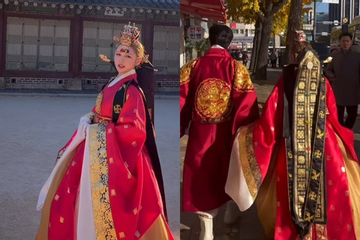 Xoài Non - Gil Lê khoe visual 'đỉnh nóc kịch trần' trong bộ ảnh diện Hanbok