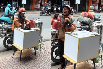 Xúc động clip shipper dù đói vẫn không tham bánh mỳ 0 đồng, để phần người sau