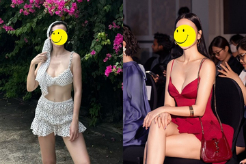 'Chị đại' Vbiz mặc áo siêu ngắn khoe body U50 đẹp nức nở, ai nhìn cũng phải 'wow'