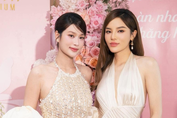 Hoa hậu Kỳ Duyên công khai gọi Đoàn Thiên Ân là vợ