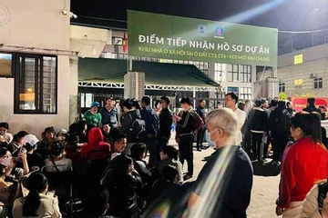 Khách xếp hàng quá đông, chủ đầu tư nhà ở xã hội Kim Chung có động thái mới