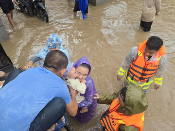 Nhiều khu vực miền núi Gia Lai chìm trong biển nước