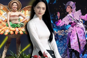 Những bộ trang phục truyền thống từng gây sốt của mỹ nhân Việt tại Miss Universe