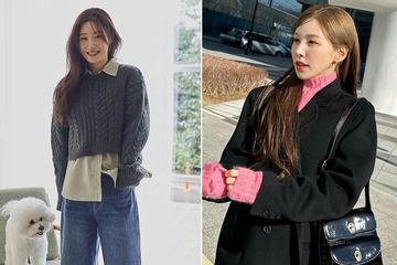 4 cách phối áo len sành điệu như sao Hàn