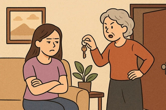 Nhà của tôi nhưng mẹ chồng cầm chìa khóa, thích là đến không bao giờ báo trước