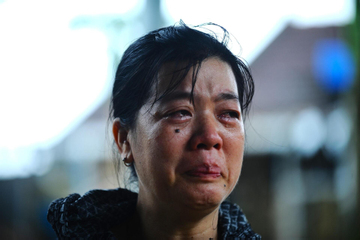 Những hình ảnh nhói lòng nơi rốn lũ Hòa Thịnh