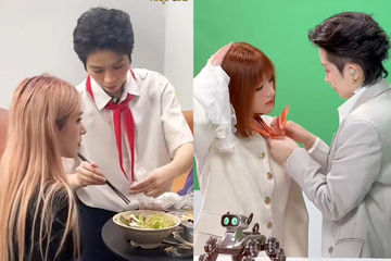 Dân mạng phát sốt trước loạt ảnh Gil Lê cưng chiều Xoài Non