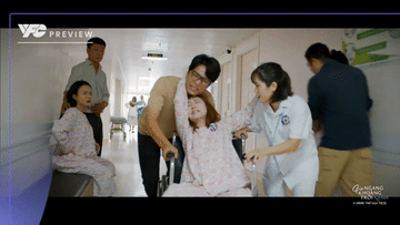 'Gió ngang khoảng trời xanh' tập cuối: Ngân đòi chia tay Dũng, Lam làm loạn bệnh viện