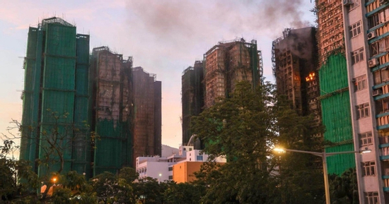 Cháy chung cư Hồng Kông: Đã có 94 người thiệt mạng