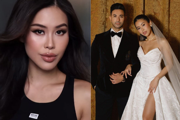 Tiên Nguyễn lộ diện cực xinh đẹp trước thềm siêu đám cưới với chồng doanh nhân